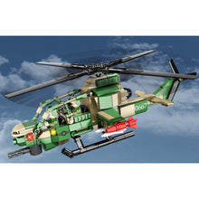 Load image into Gallery viewer, 334PCS MOC Military AH-1 Attack Helicopter COBRA Figure Model Toy Building Block Brick Gift Kids DIY Set New