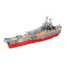 Load image into Gallery viewer, 2537PCS MOC Military Large Iowa Class Battleship Figure Model Toy Building Block Brick Gift Kids DIY Set New 1:300 Compatible Lego