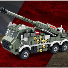 Load image into Gallery viewer, 404PCS MOC Military 155mm Artillery Vehicle Figure Model Toy Building Block Brick Gift Kids DIY Set New Compatible Lego