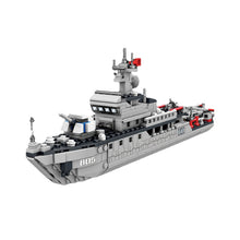 Load image into Gallery viewer, 318PCS MOC Military Wochi Class Type 081 Mine Countermeasures Ship Figure Model Toy Building Block Brick Gift Kids DIT Set New Compatible Lego