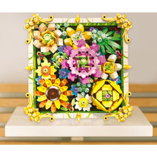 Load image into Gallery viewer, 492PCS MOC Flower Frame Decorate Model Toy Building Block Brick Gift Kids DIY Set New Compatible Lego
