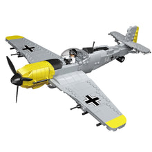 Load image into Gallery viewer, 471PCS MOC Military BF-109 Me-109 Air Fighter Airplane Figure Model Toy Building Block Brick Gift Kids DIY Set New 1:48