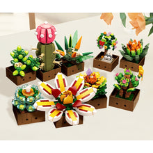 Load image into Gallery viewer, 913PCS MOC Succulent Flower Bonsai Model Toy Building Block Brick Gift Kids DIY Set New Display Decorate Compatible Lego