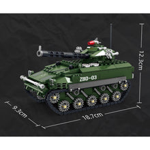 Load image into Gallery viewer, 469PCS MOC Military ZBD-03 Airborne Armored Vehicle IFV Figure Model Toy Building Block Brick Gift Kids DIY Set New Compatible Lego