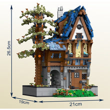 Load image into Gallery viewer, 2095PCS MOC City Medieval Magician House Model Toy Building Block Brick Gift Kids DIY Set New Compatible Lego