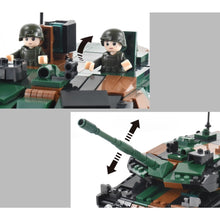 Load image into Gallery viewer, 766PCS MOC Military 2in1 Leopard 2A5 2A4 MBT Main Battle Tank Figure Model Toy Building Block Brick Gift Kids DIY Set New Compatible Lego