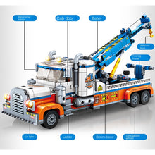 Load image into Gallery viewer, 781PCS MOC City Road Rescue Vehicle Tow Truck Figure Model Toy Building Block Brick Gift Kids DIY Set New Compatible Lego