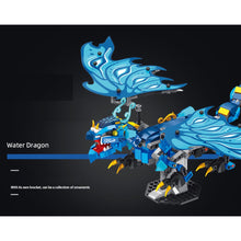 Load image into Gallery viewer, 461PCS MOC Lloyd's Legendary Water Dragon Model Toy Building Block Brick Gift Kids DIY Set New Compatible Lego