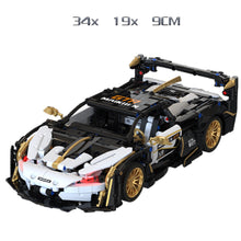 Load image into Gallery viewer, 1242PCS MOC Technic Speed Static Platinum MC Senna Super Racing Sports Car Model Toy Building Block Brick Gift Kids DIY Set New Compatible Lego