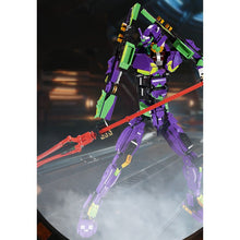 Load image into Gallery viewer, 1889PCS MOC Cartoon Djrambo Man-01 EVA B Warrior Mecha Figure Model Toy Building Block Brick Gift Kids DIY Set New Compatible Lego