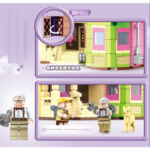 Load image into Gallery viewer, 2008PCS MOC Cartoon Flying Balloon House Tour Figure Model Toy Building Block Brick Gift Kids DIY Set New Compatible Lego