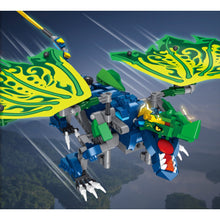 Load image into Gallery viewer, 447PCS MOC Lloyd's Legendary Flying Dragon Model Toy Building Block Brick Gift Kids DIY Set New Compatible Lego