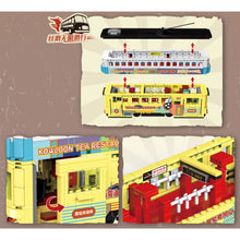Load image into Gallery viewer, 860PCS MOC Hongkong City Double Decker Classic Tram Model Toy Building Block Brick Gift Kids DIY Set New Compatible Lego