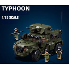 Load image into Gallery viewer, 519PCS MOC Military Typhoon VDVS Armored Vehicle Figure Model Toy Building Block Brick Gift Kids DIY Set New 1:35