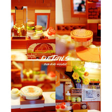 Load image into Gallery viewer, 1547PCS MOC City Street Teddy Bear Bakery Baking House Figure Model Toy Building Block Brick Gift Kids DIY Set New Cute Compatible Lego