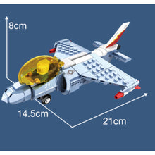 Load image into Gallery viewer, 217PCS MOC Military Harrier Jet Air Fighter Figure Model Toy Building Block Brick Gift Kids DIY Set New