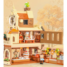 Load image into Gallery viewer, 1547PCS MOC City Street Teddy Bear Bakery Baking House Figure Model Toy Building Block Brick Gift Kids DIY Set New Cute Compatible Lego