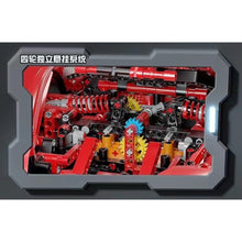 Load image into Gallery viewer, 4301PCS MOC Technic Speed Static Red Enzo Super Racing Sports Car Model Toy Building Block Brick Gift Kids DIY Set New 1:5 Compatible Lego