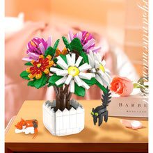 Load image into Gallery viewer, 900PCS MOC Chrysanthemum Flower Bonsai Model Toy Building Block Brick Gift Kids DIY Set New Display Decorate Compatible Lego