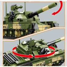 Load image into Gallery viewer, 285PCS MOC Military PT-91 Twardy Main Battle Tank Figure Model Toy Building Block Brick Gift Kids DIY Set New