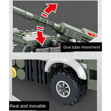 Load image into Gallery viewer, 404PCS MOC Military 155mm Artillery Vehicle Figure Model Toy Building Block Brick Gift Kids DIY Set New Compatible Lego