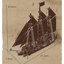 Load image into Gallery viewer, 637PCS MOC Sailboat Vessel Siguna Schooner Model Toy Building Block Brick Gift Kids DIY Set New Compatible Lego