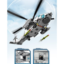 Load image into Gallery viewer, 862PCS MOC Military Harbin Z-20 Helicopter Figure Model Toy Building Block Brick Gift Kids DIY Set New