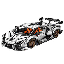 Load image into Gallery viewer, 3224PCS MOC Technic Speed Static Large SVJ Super Racing Sports Car Model Toy Building Block Brick Gift Kids DIY Set New 1:8 Compatible Lego