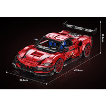 Load image into Gallery viewer, 2270PCS MOC Technic Speed Static Red 296 GT3 Super Racing Sports Car Model Toy Building Block Brick Gift Kids DIY Set New 1:10 Compatible Lego