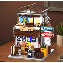 Load image into Gallery viewer, 861PCS MOC City Street JP Style Canteen Restaurant Izakaya Bar House Figure Light Model Toy Building Block Brick Gift Kids DIY Set New Compatible Lego