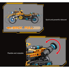 Load image into Gallery viewer, 335PCS MOC Technic Speed Pull Back Motor Bike Motorcycle Model Toy Building Block Brick Gift Kids DIY Set New Compatible Lego