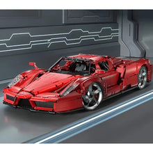 Load image into Gallery viewer, 4301PCS MOC Technic Speed Static Red Enzo Super Racing Sports Car Model Toy Building Block Brick Gift Kids DIY Set New 1:5 Compatible Lego