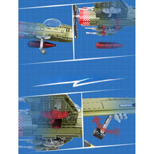 Load image into Gallery viewer, 511PCS MOC Military P-47 Thunderbolt Air Fighter Airplane Figure Model Toy Building Block Brick Gift Kids DIY Set New Compatible Lego