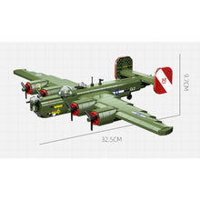 Load image into Gallery viewer, 788PCS MOC Military Long Range Bomber Air Fighter Aircraft Model Toy Building Block Brick Gift Kids DIY Set New Compatible Lego