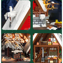 Load image into Gallery viewer, 2355PCS MOC Merry Christmas Santa Gingerbread House Light Model Toy Building Block Brick Gift Kids DIY Set New Compatible Lego