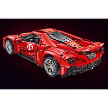 Load image into Gallery viewer, 3056PCS MOC Technic Speed Large Static Red Ford GT Super Racing Sports Car Model Toy Building Block Brick Gift Kids DIY Set New 1:8 Compatible Lego