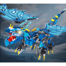 Load image into Gallery viewer, 461PCS MOC Lloyd's Legendary Water Dragon Model Toy Building Block Brick Gift Kids DIY Set New Compatible Lego