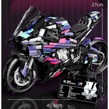Load image into Gallery viewer, 1920PCS MOC Technic Speed Static M1000RR Motorcycle Motor Bike Model Toy Building Block Brick Gift Kids DIY Set New Compatible Lego