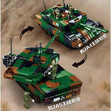 Load image into Gallery viewer, 766PCS MOC Military 2in1 Leopard 2A5 2A4 MBT Main Battle Tank Figure Model Toy Building Block Brick Gift Kids DIY Set New Compatible Lego