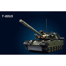 Load image into Gallery viewer, 798PCS MOC Military 2in1 T-80BVMS T-80US Main Battle Tank Figure Model Toy Building Block Brick Gift Kids DIY Set New 1:35