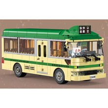 Load image into Gallery viewer, 718PCS MOC Hongkong City Green Mini Bus Van Transportation Model Toy Building Block Brick Gift Kids DIY Set New Compatible Lego
