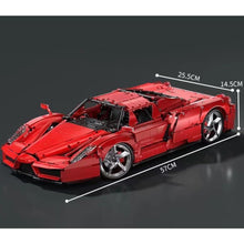Load image into Gallery viewer, 4301PCS MOC Technic Speed Static Red Enzo Super Racing Sports Car Model Toy Building Block Brick Gift Kids DIY Set New 1:5 Compatible Lego