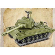 Load image into Gallery viewer, 764PCS MOC Military M26 Pershing Heavy Tank Figure Model Toy Building Block Brick Gift Kids DIY Set New 1:35