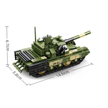 Load image into Gallery viewer, 285PCS MOC Military PT-91 Twardy Main Battle Tank Figure Model Toy Building Block Brick Gift Kids DIY Set New