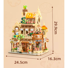 Load image into Gallery viewer, 1547PCS MOC City Street Teddy Bear Bakery Baking House Figure Model Toy Building Block Brick Gift Kids DIY Set New Cute Compatible Lego