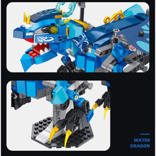 Load image into Gallery viewer, 461PCS MOC Lloyd's Legendary Water Dragon Model Toy Building Block Brick Gift Kids DIY Set New Compatible Lego