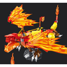 Load image into Gallery viewer, 409PCS MOC Lloyd's Legendary Fire Dragon Model Toy Building Block Brick Gift Kids DIY Set New Compatible Lego