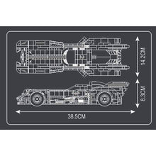 Load image into Gallery viewer, 1495PCS MOC Technic Speed Bat Mobile Sports Car Model Toy Building Block Brick Gift Kids DIY Set New Compatible Lego