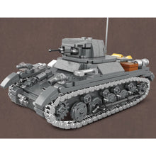 Load image into Gallery viewer, 461PCS MOC Military Panzer Pzkpfw I SdKfz 101 Tank Figure Model Toy Building Block Brick Gift Kids DIY Set New 1:35