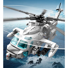 Load image into Gallery viewer, 862PCS MOC Military Harbin Z-20 Helicopter Figure Model Toy Building Block Brick Gift Kids DIY Set New